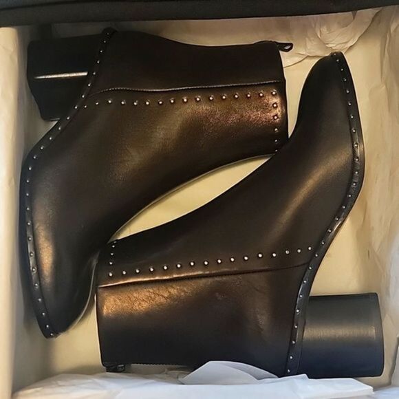 NIB Rag & Bone Willow Studded leather Boots - Picture 2 of 16